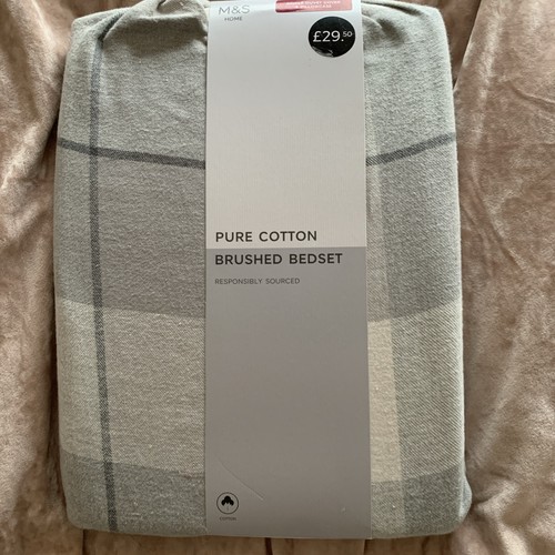 Marks spencer single brushed - marks, &