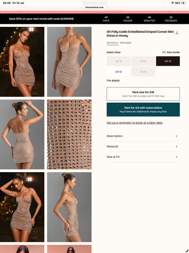 Polly diamonte dress new - diamonte,