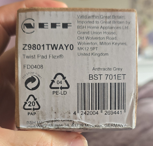 Neff twist pad flex - neff, oven