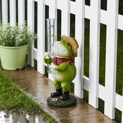 Outdoor rain gauge garden - gauge,