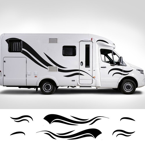 Motorhome graphics stickers - graphics,
