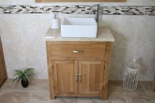 Bathroom Vanity Unit Oak