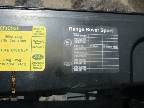 Land rover range - range, sport