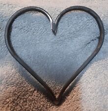 Wrought Iron Heart 20cm x 20cm