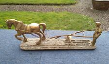 Large Heavy Vintage Brass