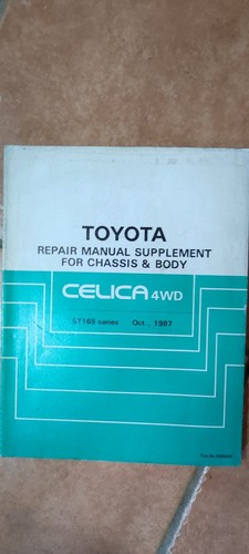 1987 toyota celica - 1987,