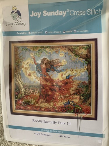 Butterfly fairy counted - butterfly, 14