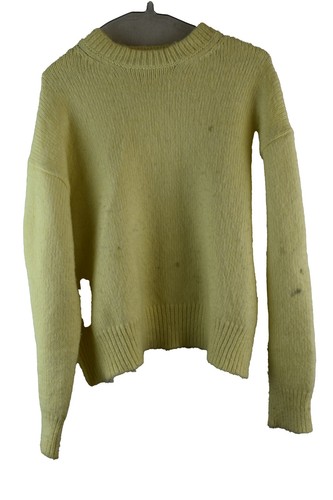 Zara yellow knitwear jumper - zara,
