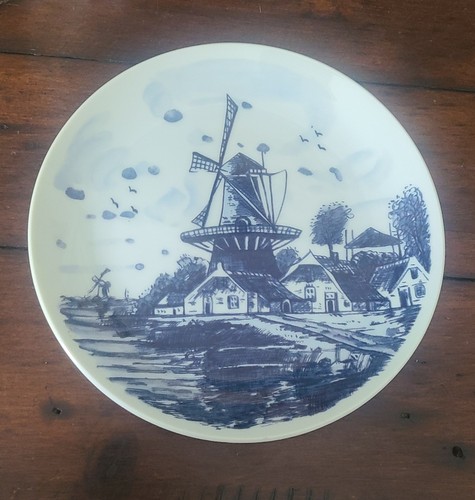 Blue white dutch - &,