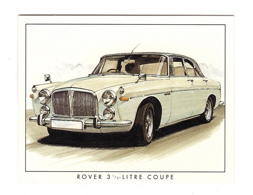 Motor car card rover 1 - car,