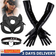 Catwoman Adult Cosplay Mask Batman Costume Props Cat Ears Helmet Halloween Party
