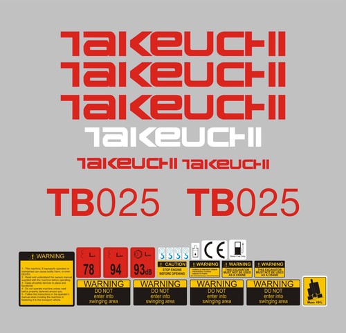 Takeuchi 025 mini digger - tb,