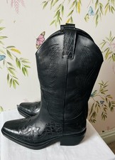 New Schuh Black Leather