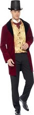 Victorian Costume Adult Mens Outfit Halloween  Medium