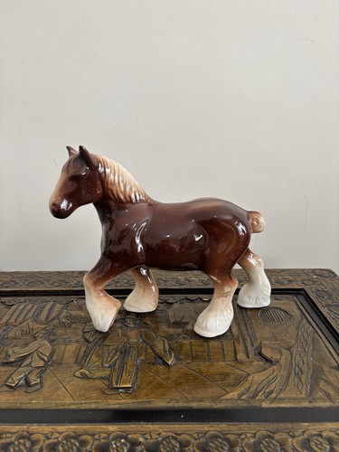 Vintage brown ceramic - ceramic, shire