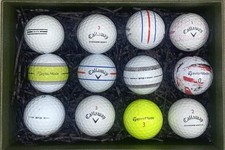 12 USED PREMIUM MIX GOLF BALLS GRADE B