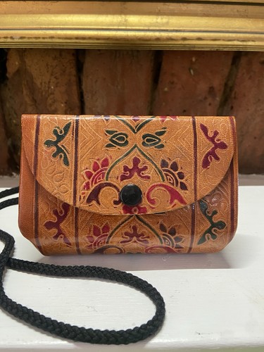 Vintage hand embossed tan - vintage, hand-embossed