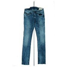 Pepe Jeans Brooke Super Stretch Pants Slim Fit Regular W. W29 L32 Acid Blue New