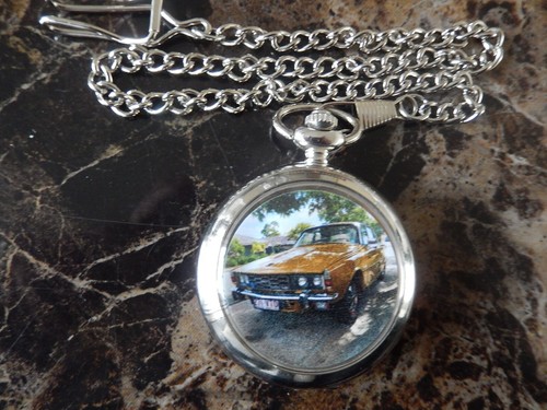 Rover chrome pocket watch - rover,