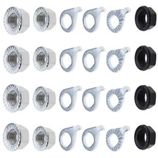 24PCS Bike Wheel Axle Nut &
