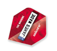UNICORN  JAMES WADE THE MACHINE CAR PLATE DART FLIGHTS