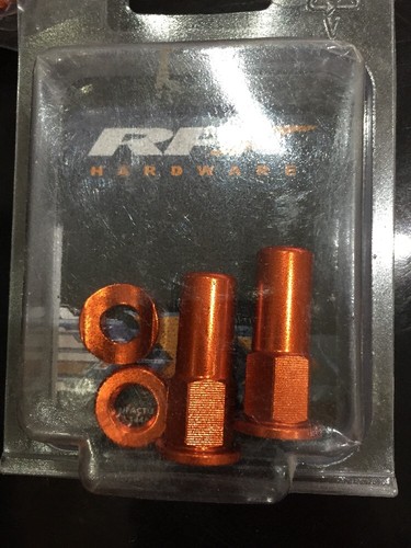 Rfx orange anodised rim - rim, lock