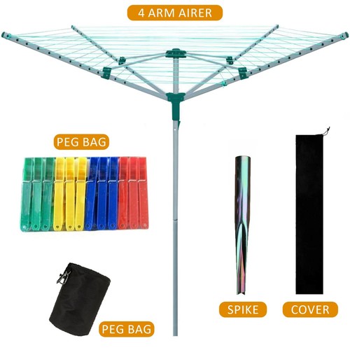Rotary airer 50m outdoor arm - rotary,