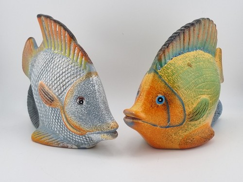 Ceramic pottery fish - ceramic,