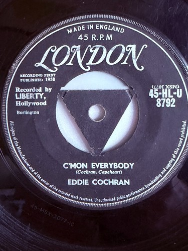 Eddie cochran c mon - eddie, –