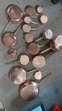 Vintage French Copper Pans.