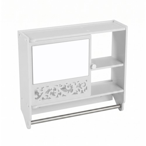 Wall mounted mirrored bathroom - wall-mounted,