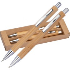 Bamboo Wooden Pens Writing Set