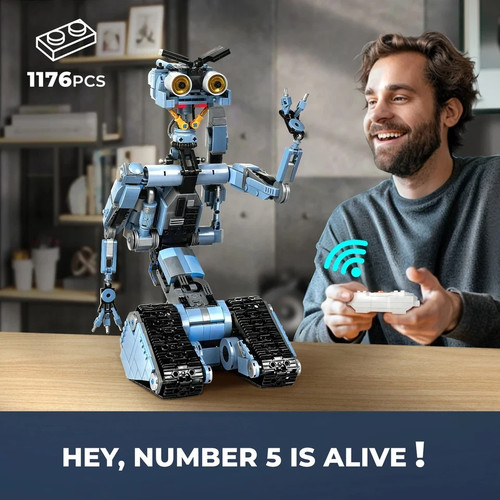 1176 pieces johnny robot - pieces,