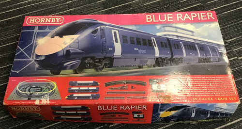 Hornby blue rapier train - ,