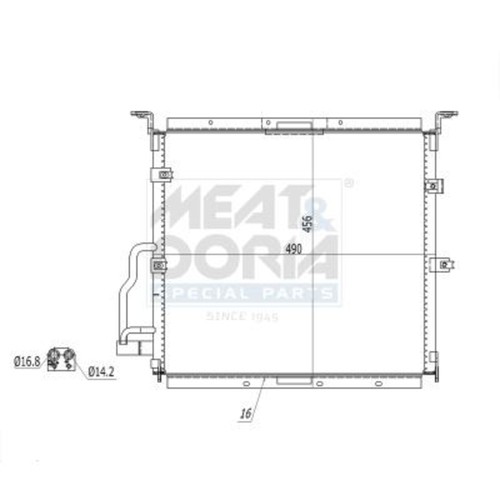 Condenser fits bmw e36 - e36, z3