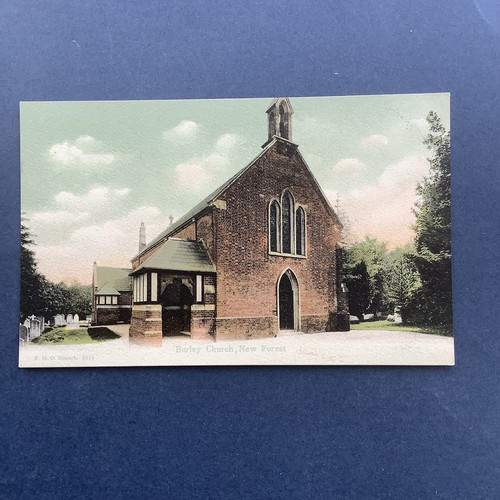 Burley church new - burley, forest