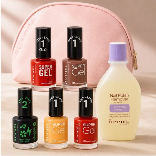 Rimmel super gel nail polish - rimmel,