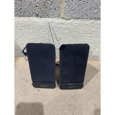 Pair of Creative Labs Left & Right Speakers Black Wired for Multimedia System