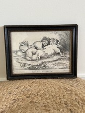 Rare Antique 18thC Etching