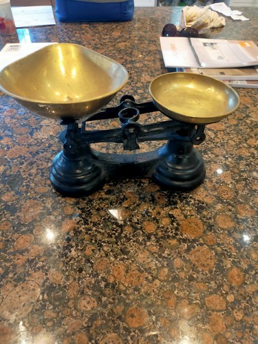 Vintage kitchen weigh scales - weigh, 2