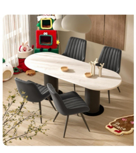 Set black faux leather - 4,