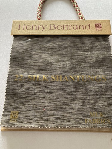 Henry bertrand silk sample - henry,