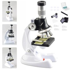 Microscope for Kids Science Lab Kit 100x 600x 1200x Magnification Kids Toys UK