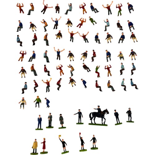 Subbuteo football spectators - subbuteo,