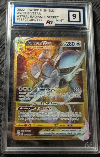 Arceus vstar 184 172 gold - arceus,