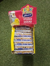 Johnson's Fruity Sticks Budgies, Parakeets Etc 28x45g Best Before 11/26