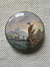 The Ning Po River  Prattware