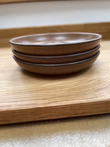Vintage denby romany saucers - vintage,