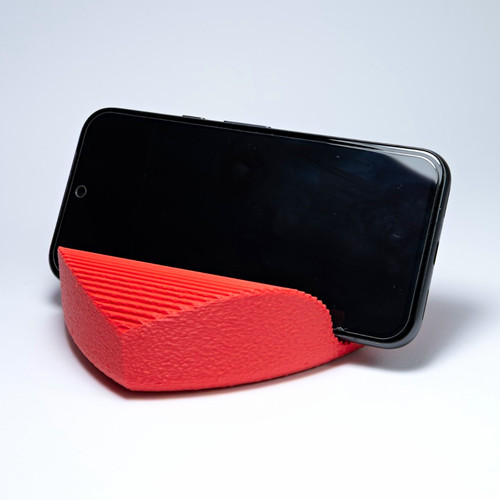 Red heart desktop phone holder - heart,