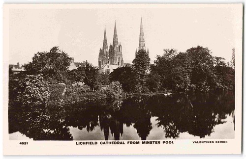 Lichfield cathedral from - cathedral,